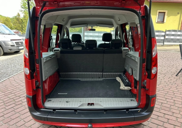 Renault Kangoo cena 25500 przebieg: 165000, rok produkcji 2011 z Rydułtowy małe 631